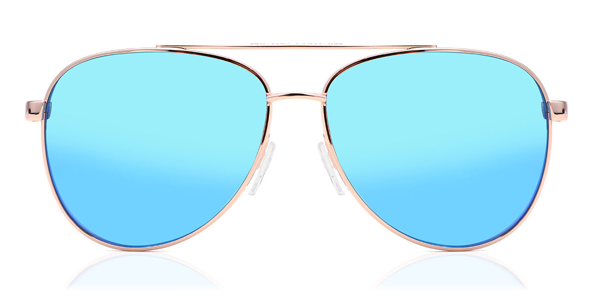 Michael Kors MK5007 HVAR 104525 Pilot Rose Gold Sunglasses