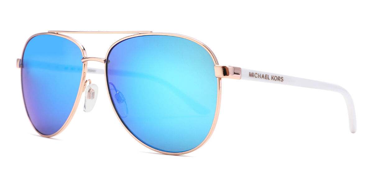 Michael Kors MK5007 HVAR 104525 Pilot Rose Gold Sunglasses