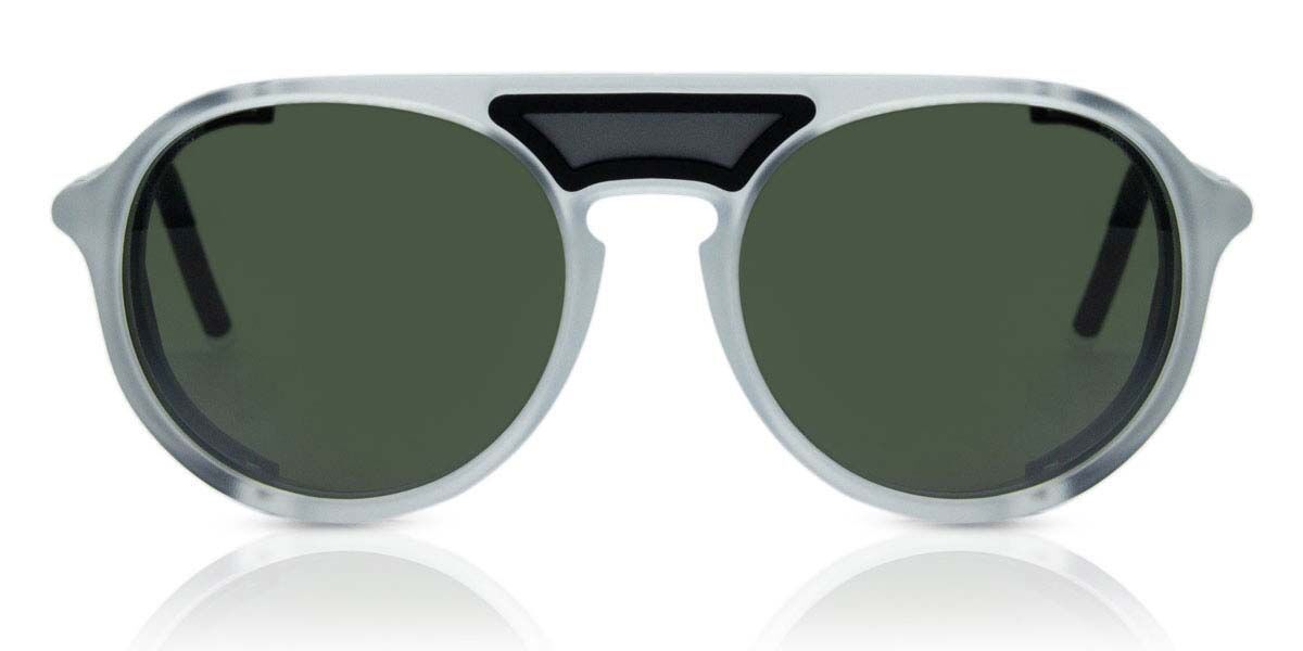 Vuarnet VL1710 ICE FACTORY 0002 1136 Pilot Opaque White Sunglasses