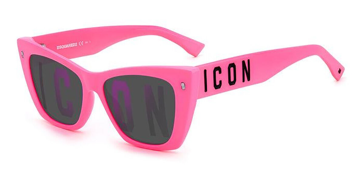 Dsquared2 ICON 0006/S 35J/01 Cat Eye Pink Sunglasses