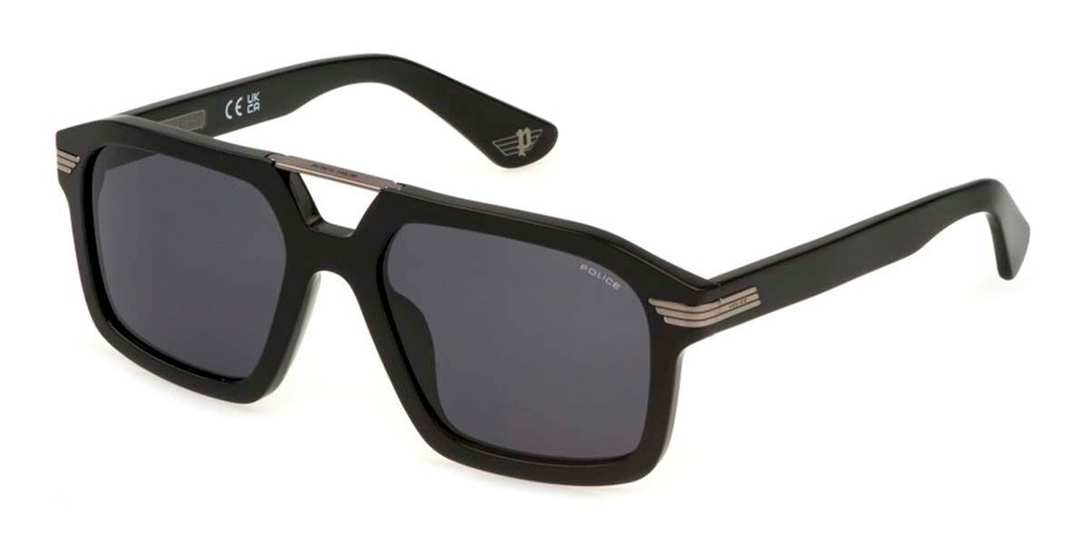 Police SPLP28 FORTY 1 0703 Pilot Sandblast/Matte Black/Gold