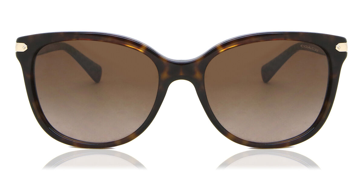 【極美品】コーチ サングラス HC8190 (L1611) ブラック ケース付 COACH コーチ サングラス HC 8145 Dark Tortoise ケース付き｜Yahoo
