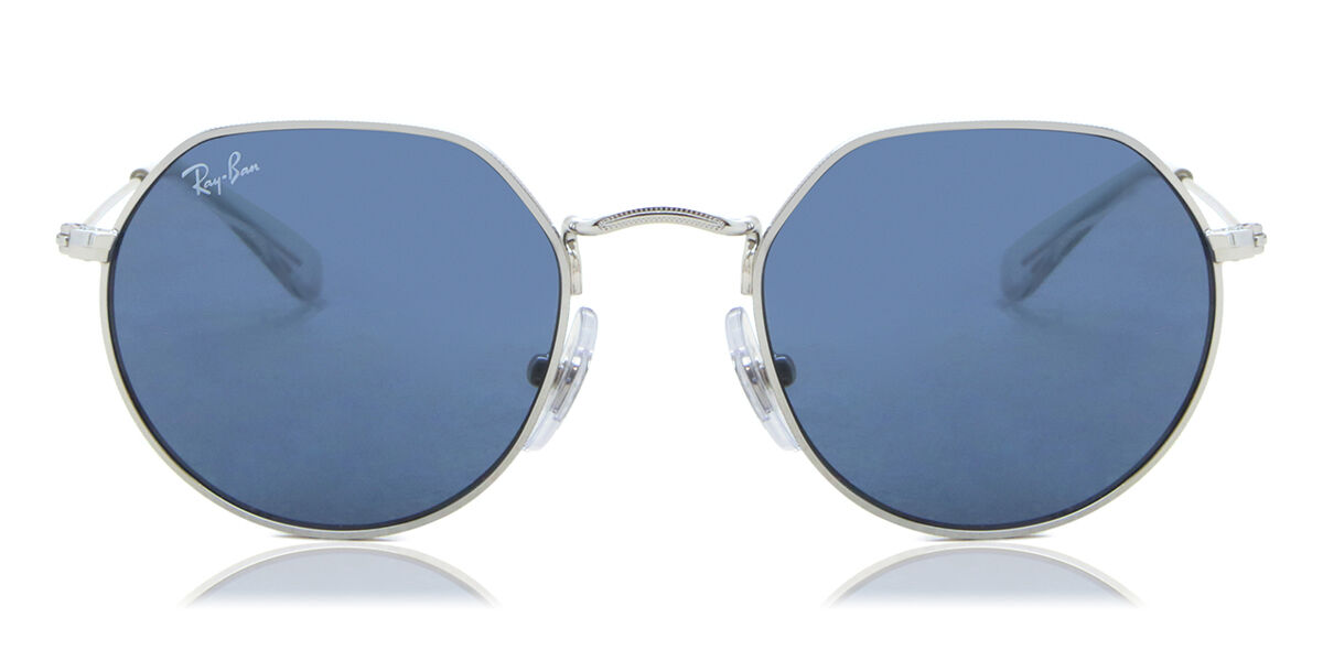 Ray-Ban Kids RJ9565S Jack 212/80 Geometric Silver Sunglasses
