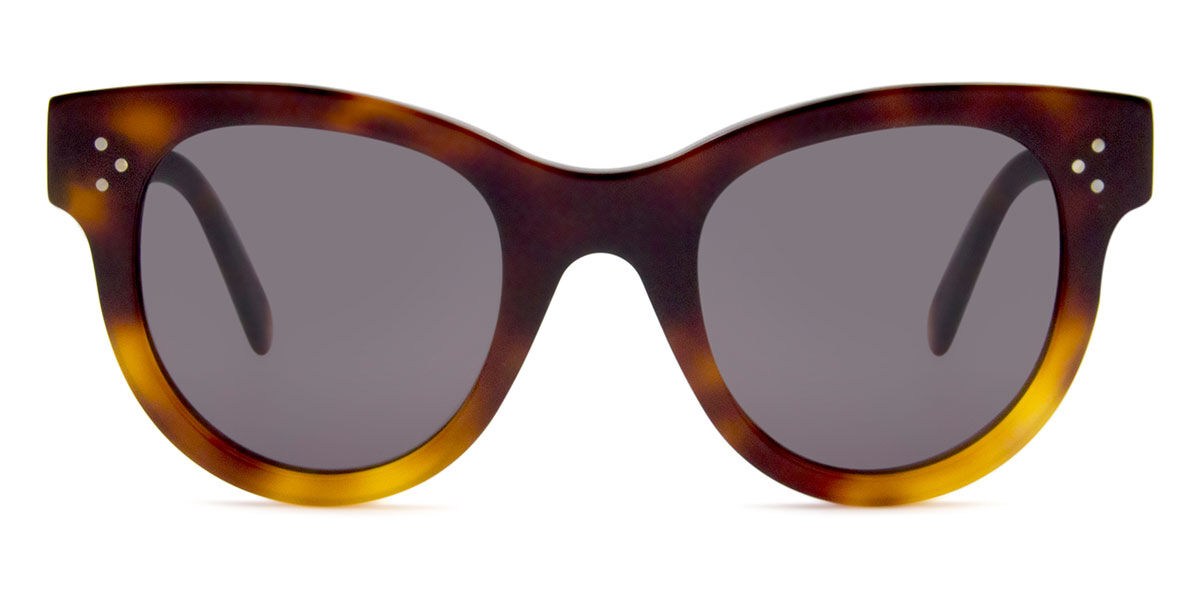 Celine CL4003IN 53A Square Blonde Havana Sunglasses