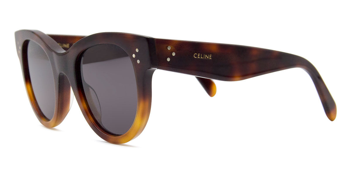 CELINE　超美品　装飾 マスタード タンクトップ　y2k ギャル　y16 Celine CL4003IN 53A Square Blonde Havana Sunglasses