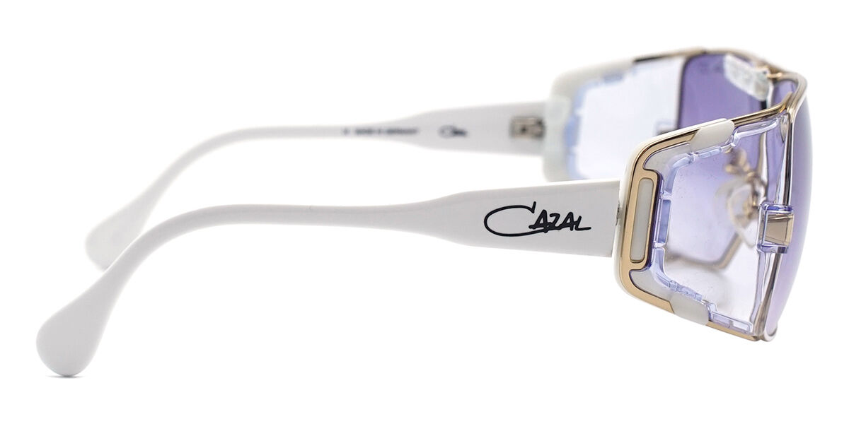 【CAZAL】カザールサングラス　MOD.955 COL332 CAZAL Cazal 955 332 Pilot White Sunglasses | SmartBuyGlasses Canada