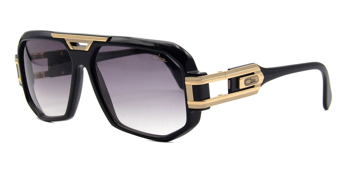 Cazal 675 001 Pilot Black Sunglasses | SmartBuyGlasses Canada
