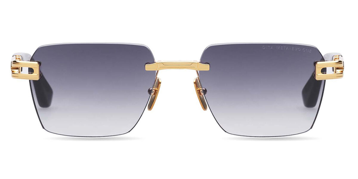 Dita Meta-Evo One DTS147-A-01 Square Yellow Gold Sunglasses