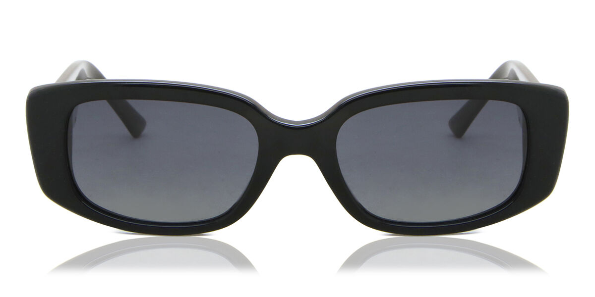 ブルガリ　サングラス　8151-B-M 501/T3 5715 140 3P Bvlgari BV8259 Polarized 501/T3 Rectangle Black Sunglasses