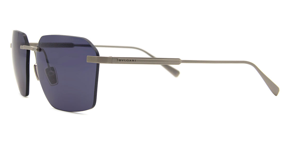 Bvlgari BV40029U 17V Rectangle Silver Sunglasses | SmartBuyGlasses