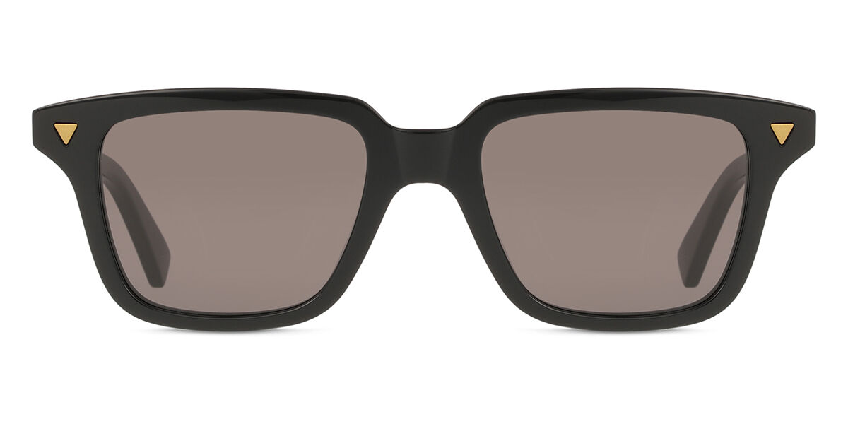 35XXXV BOTTEGA VENETA セリーヌサングラス Bottega Veneta BV1363S 001 Square Black Sunglasses