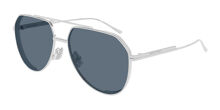 Bottega Veneta BV1012S 007 XL silver sunglasses Bottega Veneta BV1012S Sunglasses | Free Shipping  main image 3