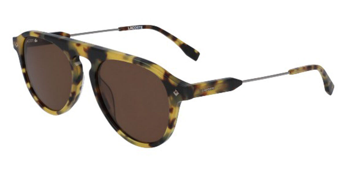 Lacoste L885S 214 Pilot Tortoise Sunglasses | SmartBuyGlasses Canada