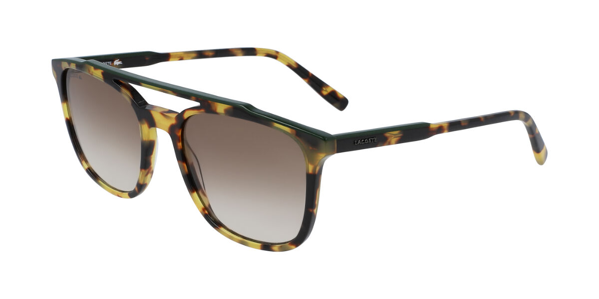 Lacoste L885S 214 Pilot Tortoise Sunglasses | SmartBuyGlasses Canada