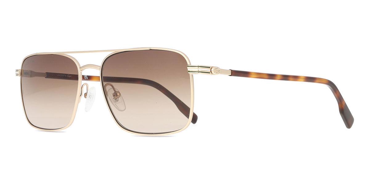 トップス l Lacoste L264S 710 Pilot Gold Sunglasses | SmartBuyGlasses Canada