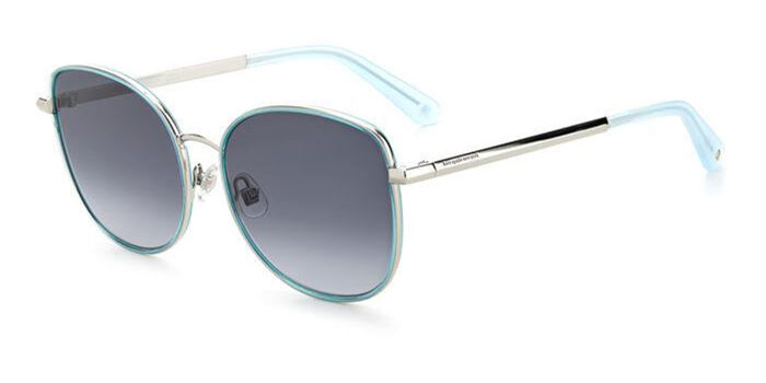 Kate Spade Valeria/S VK6/GA Cat Eye Ivory White Sunglasses  display picture 3