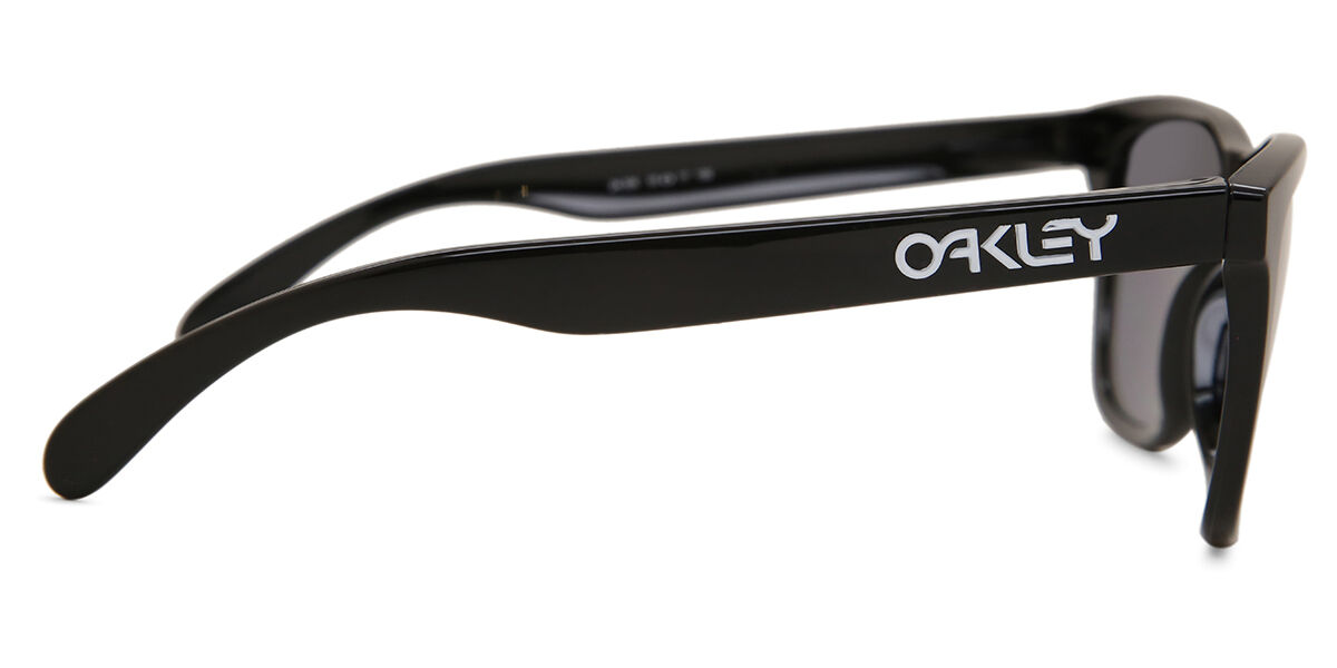 Oakley OO9013 FROGSKINS 24-306 Square Polished Black Sunglasses