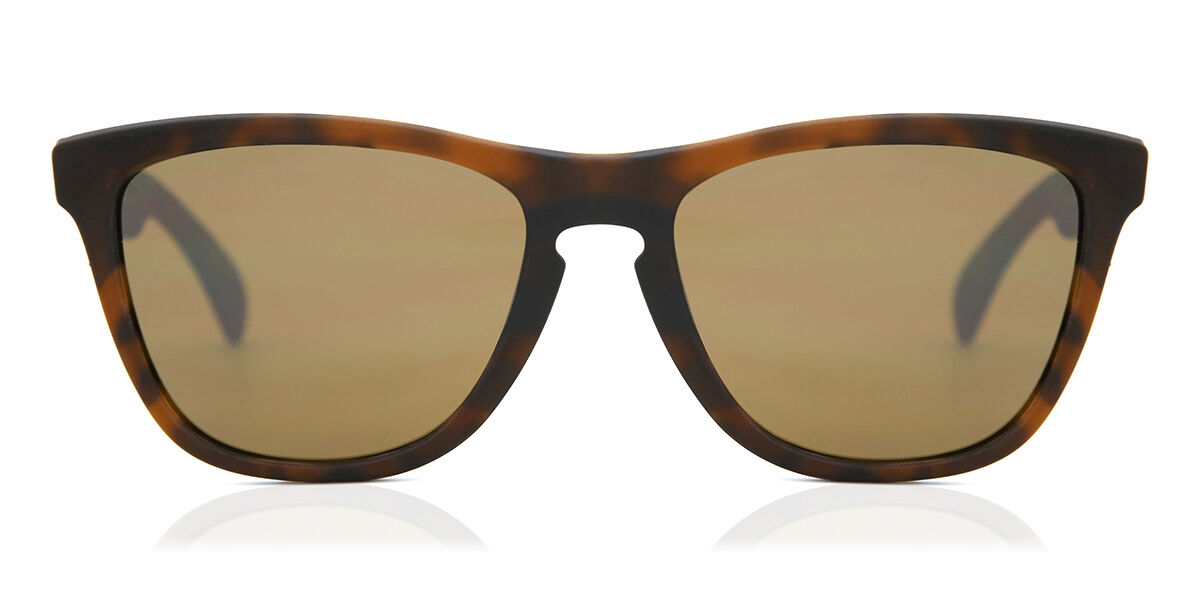 Oakley OO9013 FROGSKINS 9013C5 Square Matte Tortoise Sunglasses
