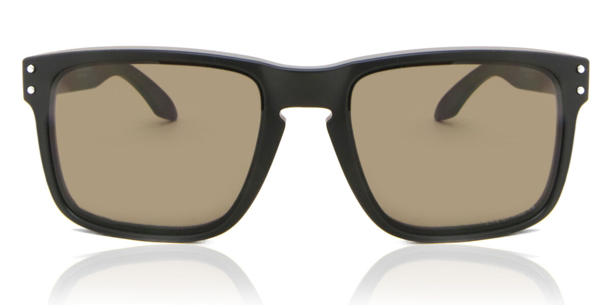 Oakley OO9102 HOLBROOK 9102E8 Square Matte Black Sunglasses