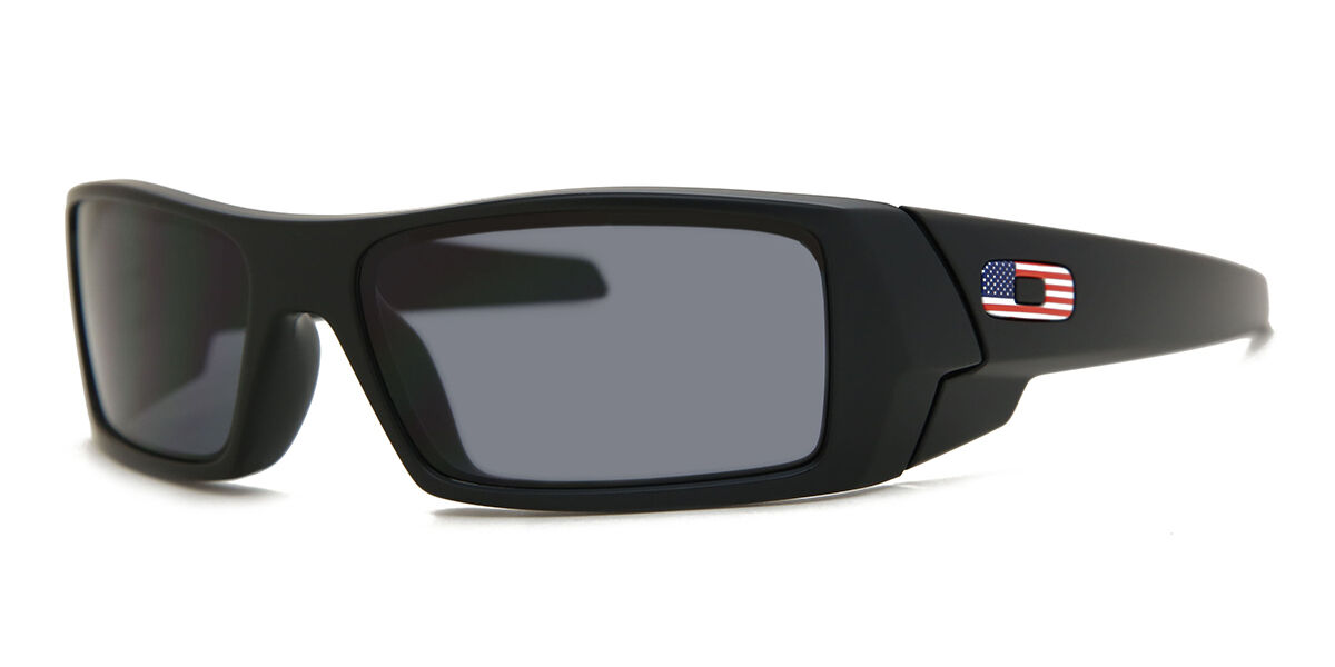 Oakley OO9014 GASCAN 11-192 Rectangle Matte Black Sunglasses