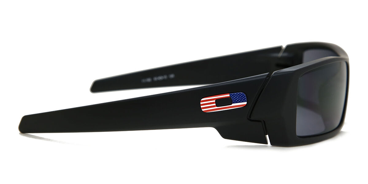 Oakley OO9014 GASCAN 11-192 Rectangle Matte Black Sunglasses