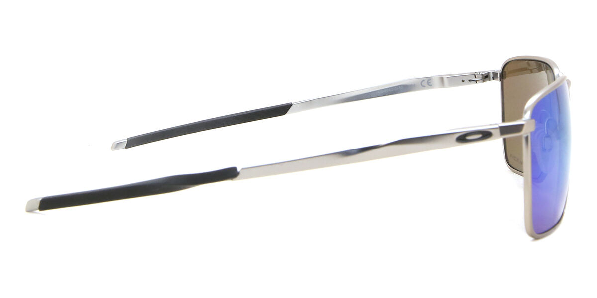 eyeye Oakley OO4142 EJECTOR 414204 Rectangle Satin Chrome Silver