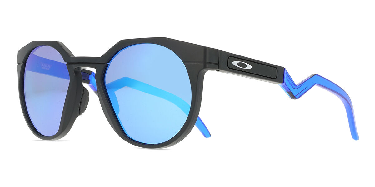 OAKLEY サングラス Oakley OO9242 HSTN Polarized 924204 Oval Matte Black Sunglasses