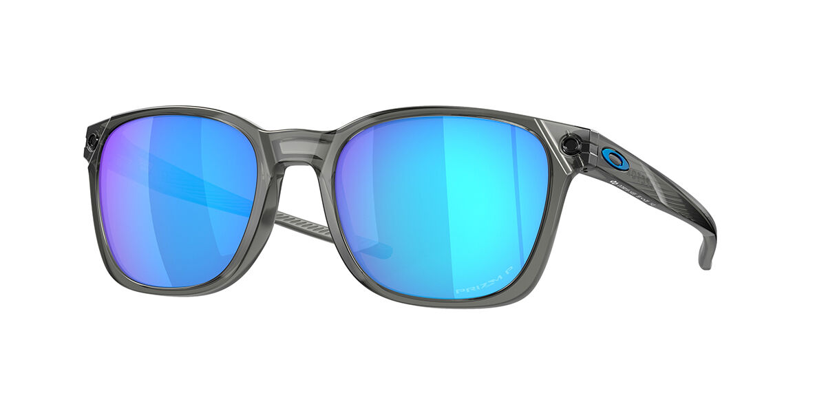 Oakley OO9018 OJECTOR Polarized 901814 Square Transparent Grey Ink