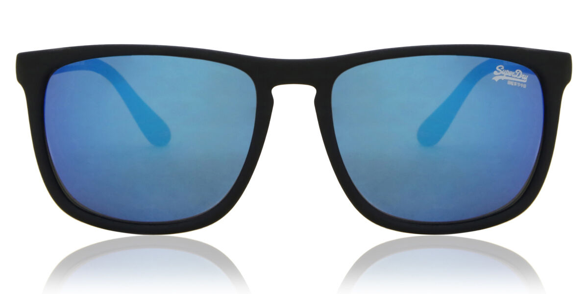 Superdry SDS SHOCKWAVE 187 Rectangle Matte Black Sunglasses