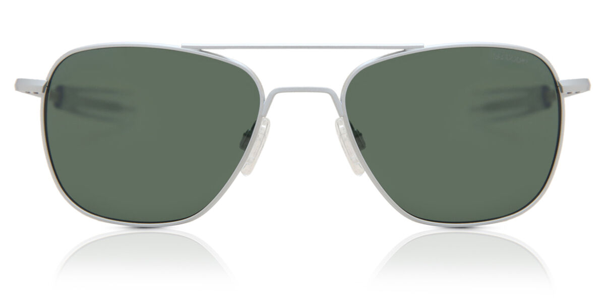 Randolph Engineering Aviator AF036 Pilot Matte Chrome Sunglasses