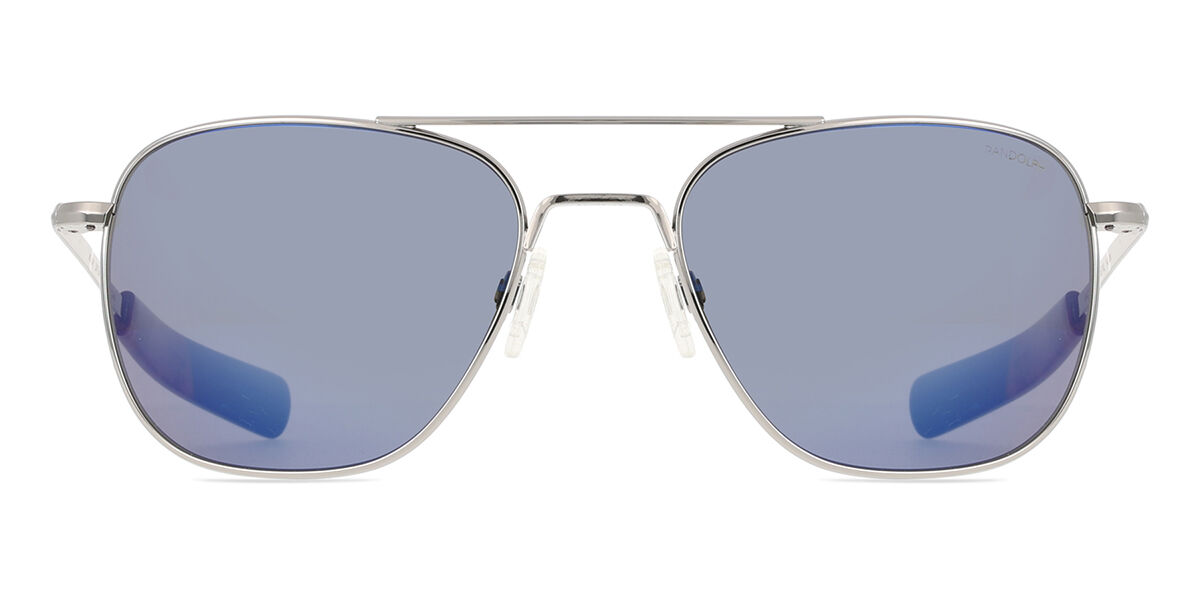 Randolph Engineering Aviator AF036 Pilot Matte Chrome Sunglasses