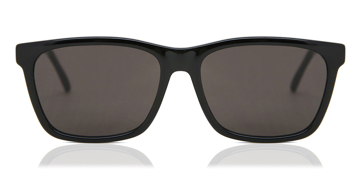 Saint Laurent SL 318 001 Square Black Sunglasses | SmartBuyGlasses
