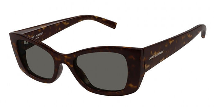 Saint Laurent SL 593 003 Square Clear Sunglasses  display picture 1