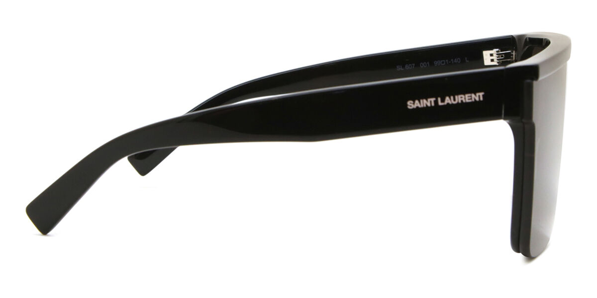 Saint Laurent SL 607 001 Single Lens Black Sunglasses
