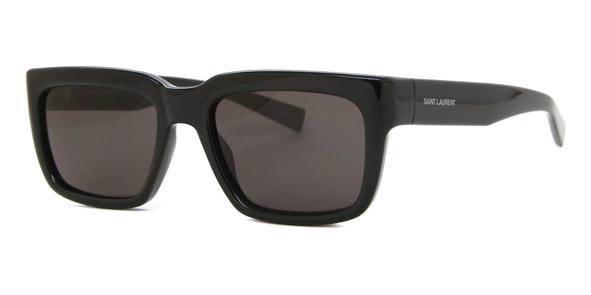 Saint Laurent SL 615 001 Square Black Sunglasses | SmartBuyGlasses