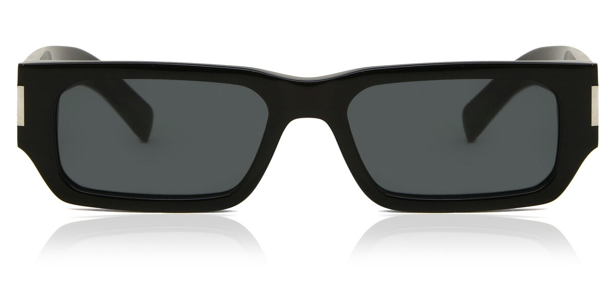Saint Laurent SL 660 001 Rectangle Black Sunglasses