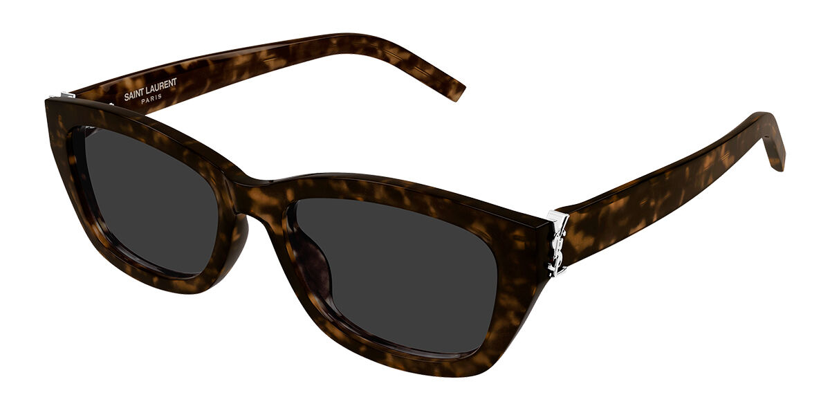 Saint Laurent SL M153/F Asian Fit 002 Cat Eye Tortoise Sunglasses