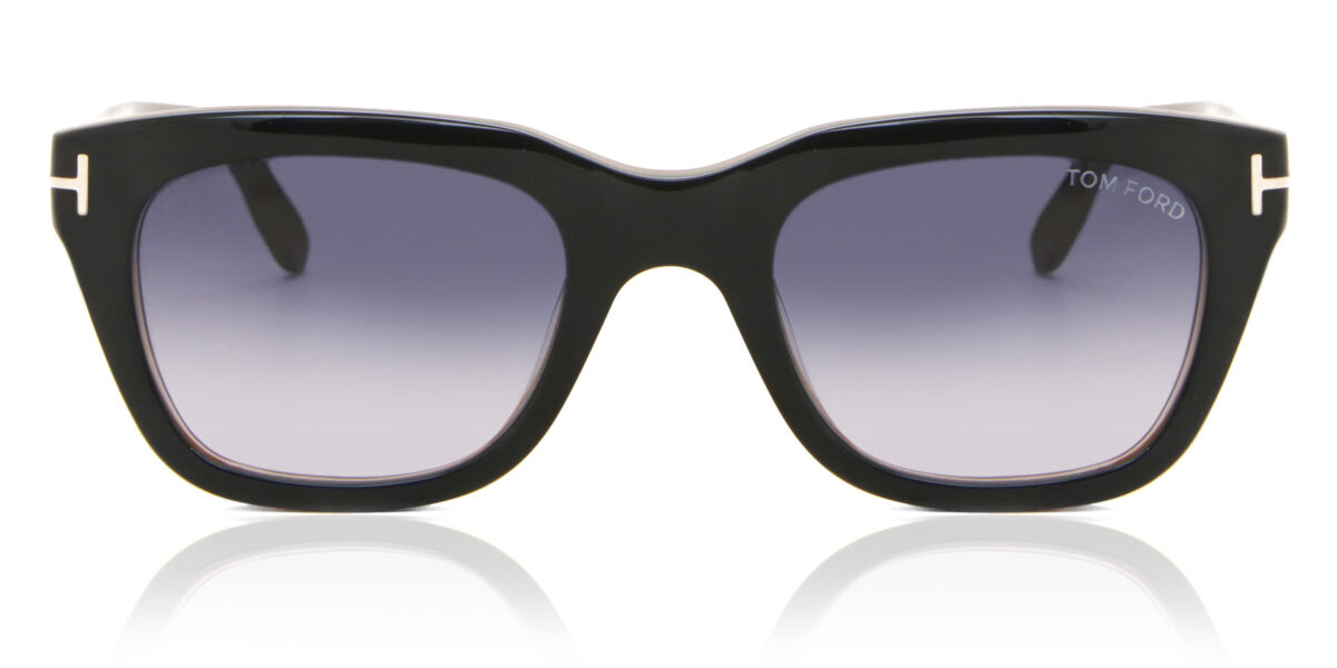 Tom Ford FT0237 SNOWDON 05B Square Black Sunglasses