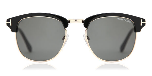Tom Ford FT0248 HENRY 05N Browline Black Sunglasses