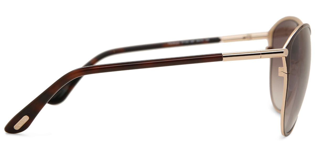 Tom Ford FT0320 PENELOPE 28F Oval Brown Sunglasses