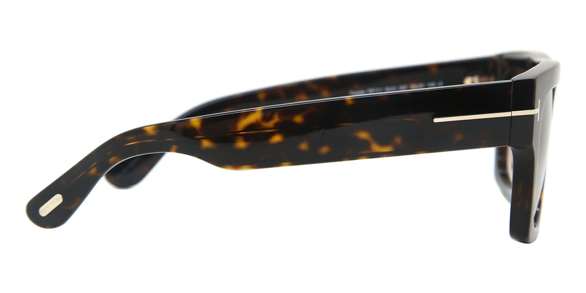 Tom Ford FT0711 FAUSTO 52F Square Tortoise Sunglasses