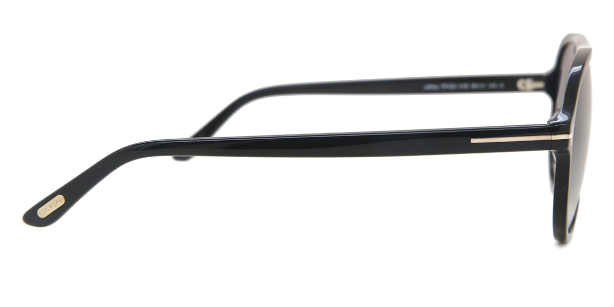 Tom Ford FT0932 JEFFREY 01B Pilot Shiny Black Sunglasses
