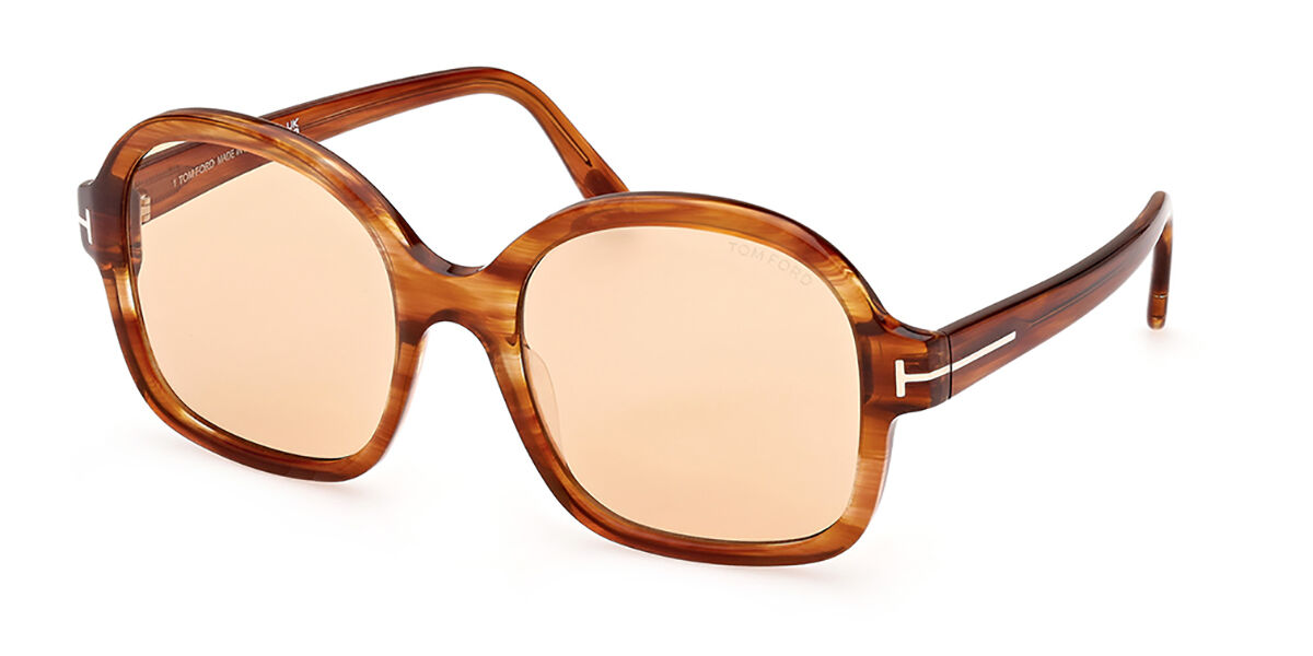 TOM FORD(トムフォード)サングラスpenelope TF320 28F Tom Ford FT0320 PENELOPE 28F Oval Brown Sunglasses