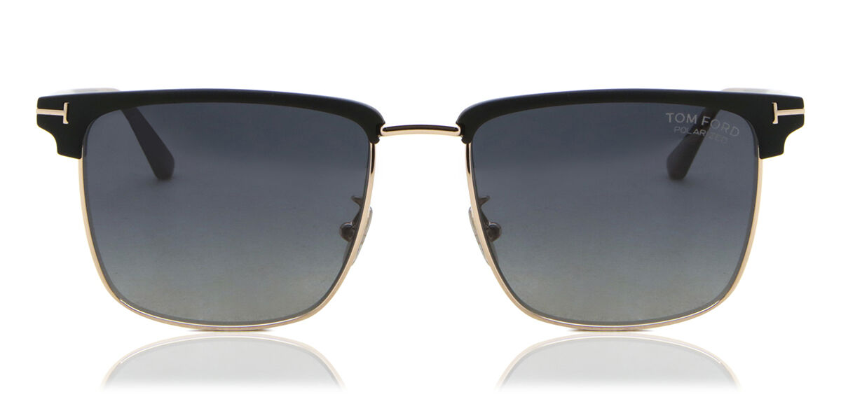Tom Ford FT0997-H HUDSON-02 Polarized 02D Square Matte Black