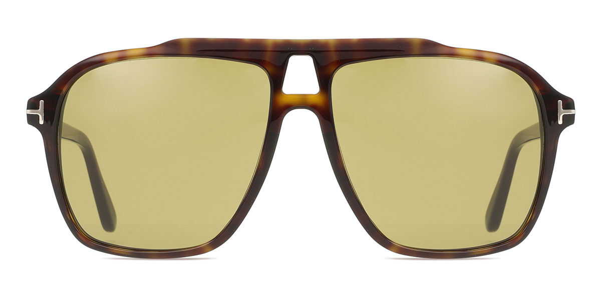 Tom Ford FT1209 AUTARI 52N Pilot Dark Tortoise Sunglasses