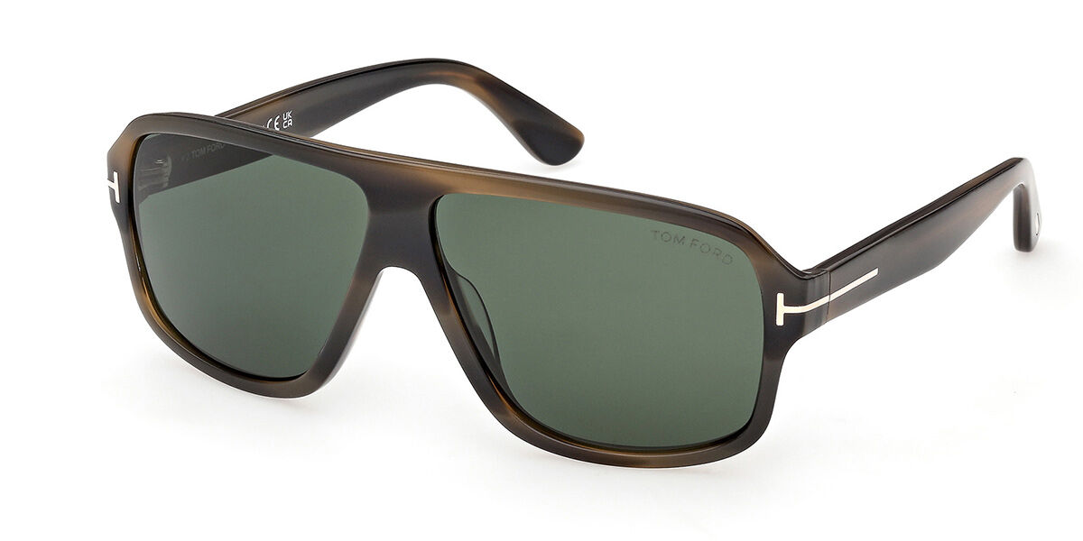 Tom Ford FT1062 NICO-02 01A Square Shiny Black Sunglasses