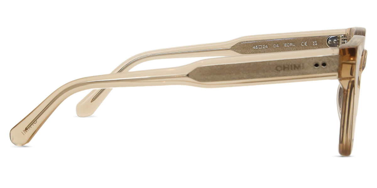 CHIMI 04 Ecru Rectangle Clear Sunglasses | SmartBuyGlasses Canada