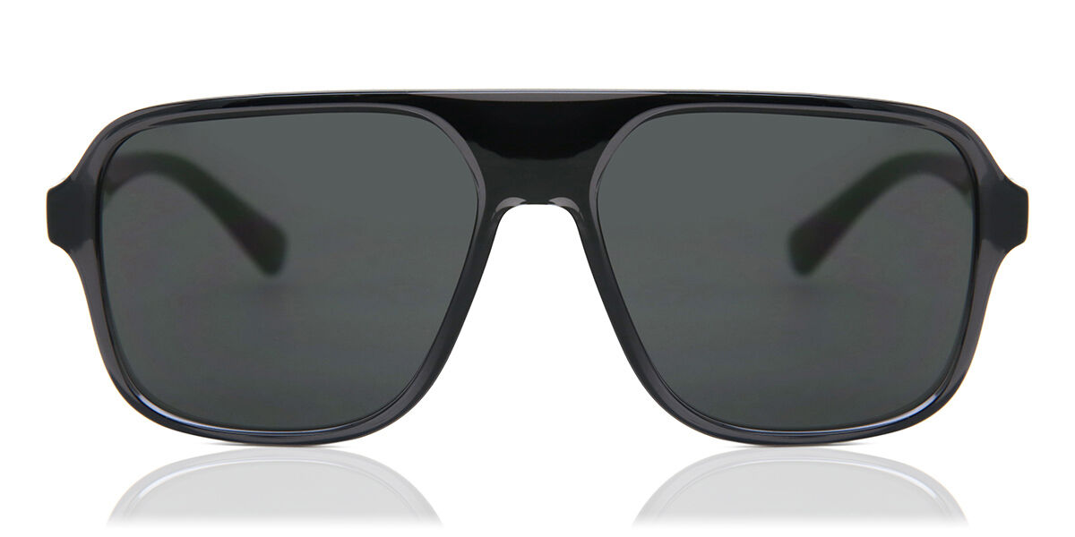 Dolce & Gabbana DG6134 325787 Pilot Transparent Dark Grey