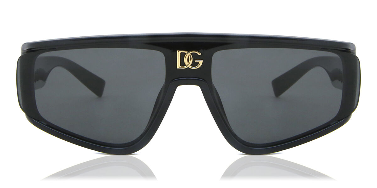 Dolce & Gabbana DG6177 501/87 Single Lens Black Sunglasses