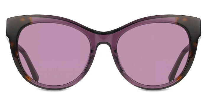 DKNY DK533S 005 Cat Eye Mauve Brown Tortoise Sunglasses  display picture 2